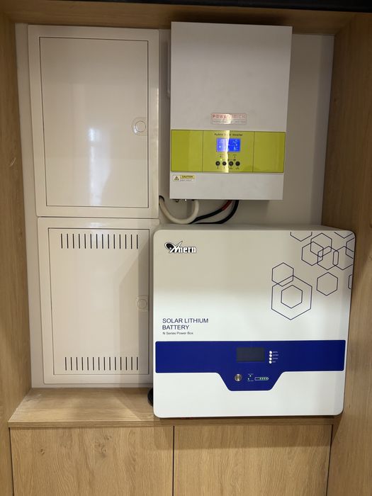 Комплект резервного живлення на 5кВт МОНТАЖ