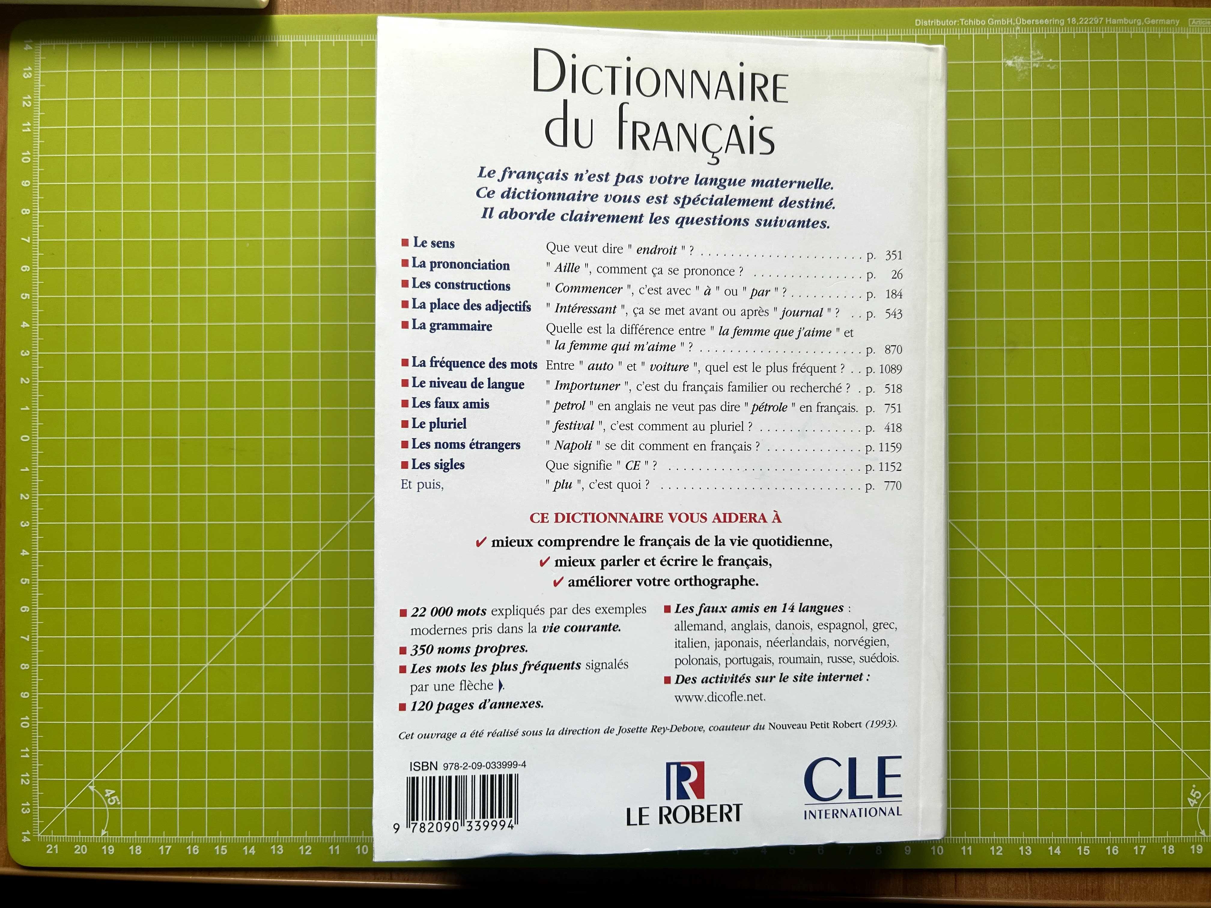 Dictionnaire du francais Robert & Cle Słownik francuski NOWY