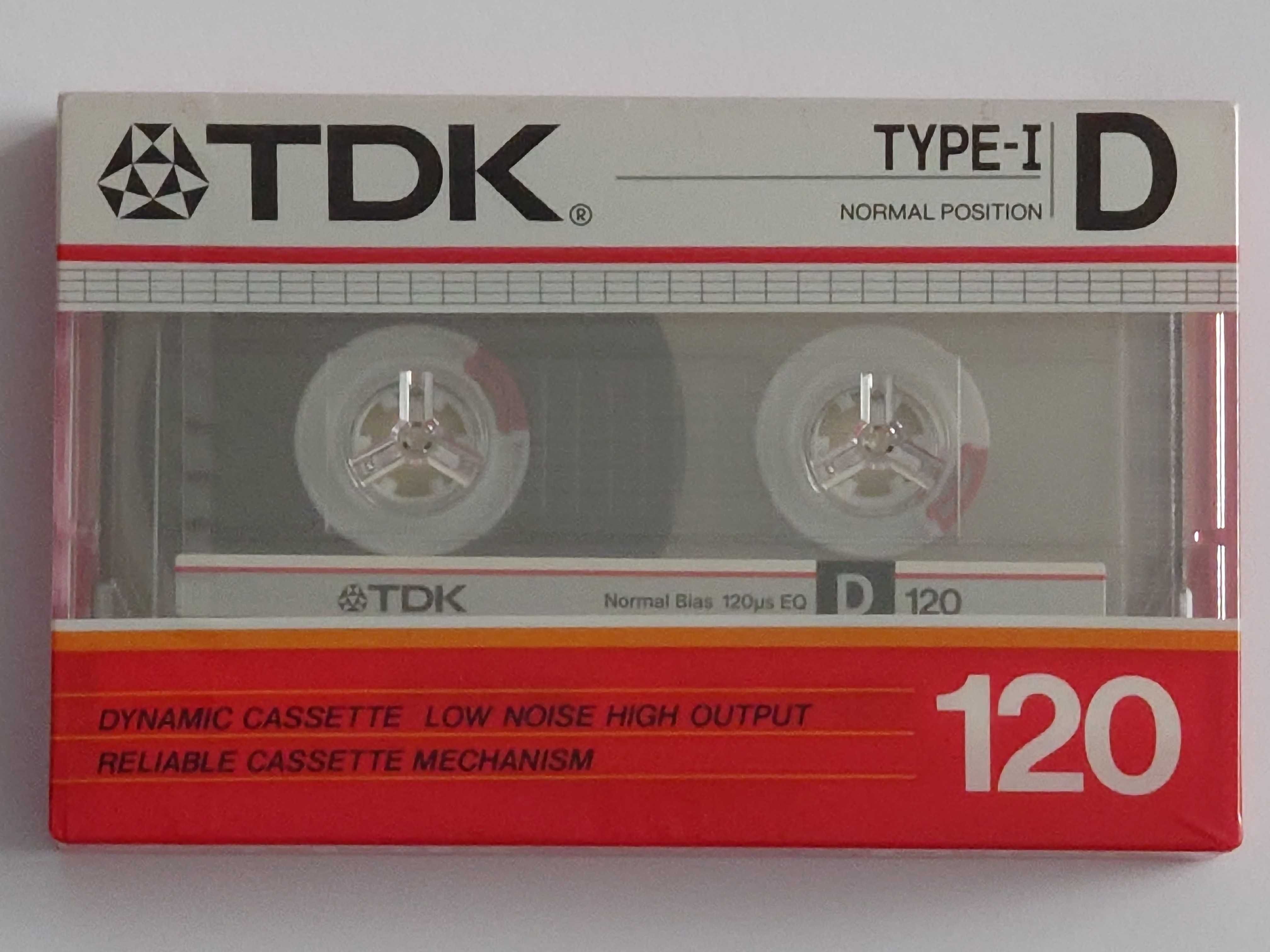 TDK D120 model na rok 1985 rynek Europejski