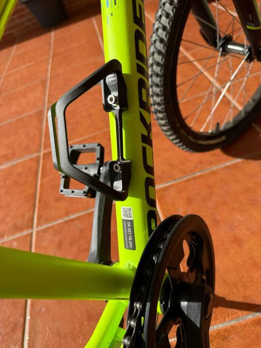 Bicicleta BTT Rockrider ST500 Sport Trail Roda 20" (6 aos 9) Ama. Néon