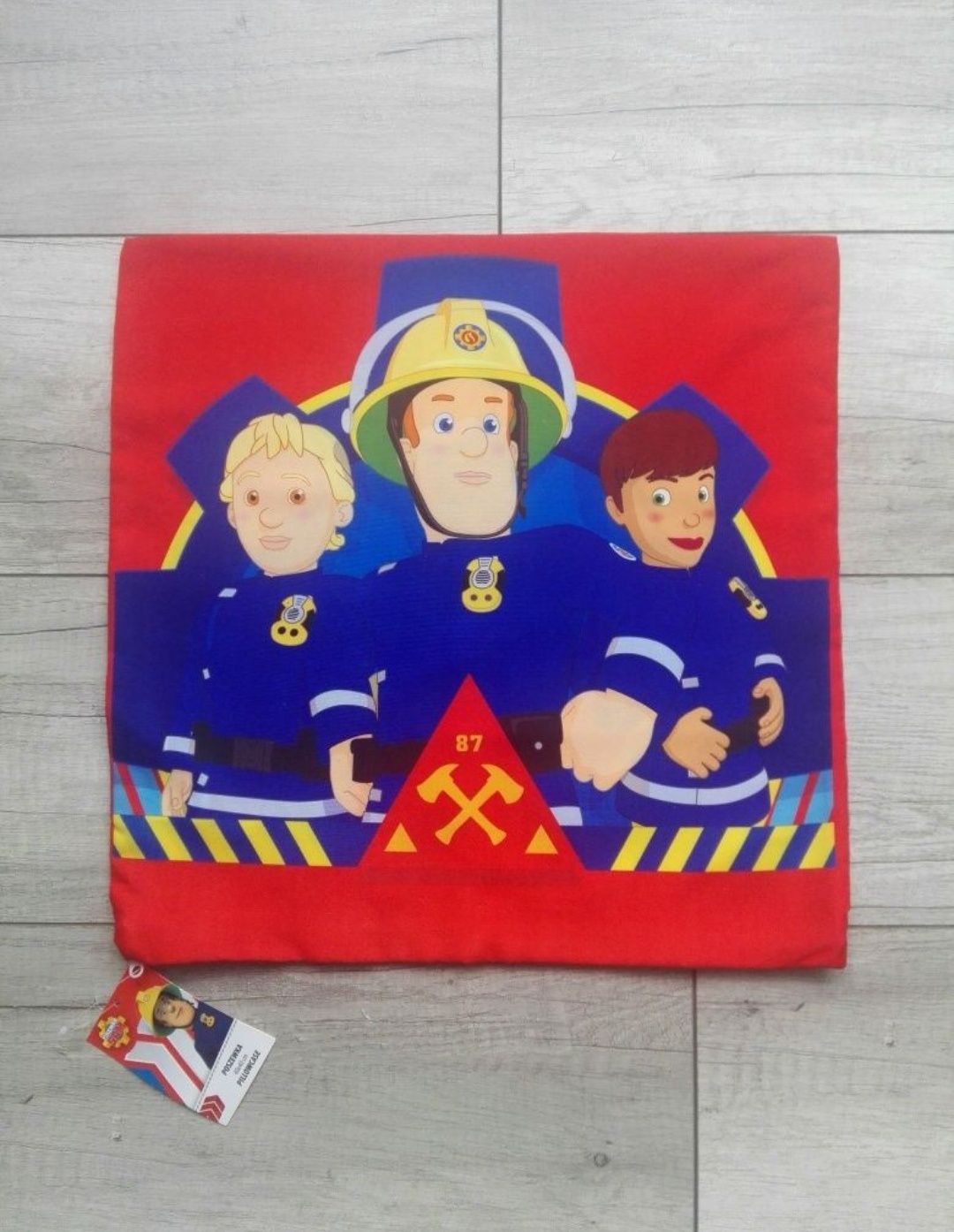 Nowa Strażak sam poszewka na poduszkę 40x40 jasiek