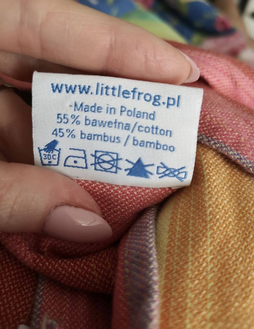 Chusta do noszenia Little Frog