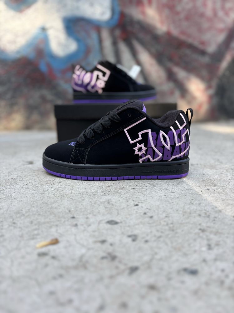 Кроссовки DC x Slayer Court Graffik Black Sabbath