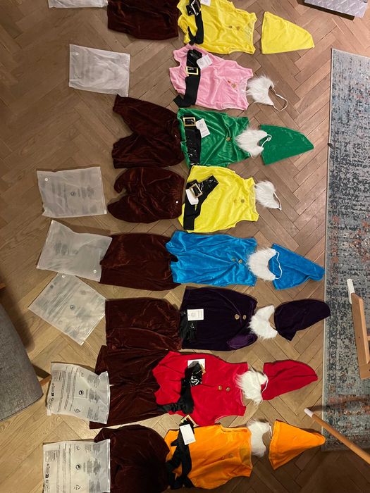 Kostium dla siedmiu krasnoludków