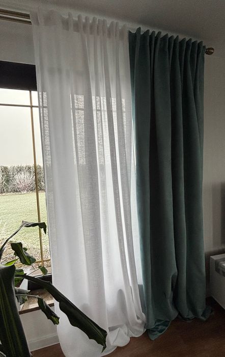 Zasłonki do salonu