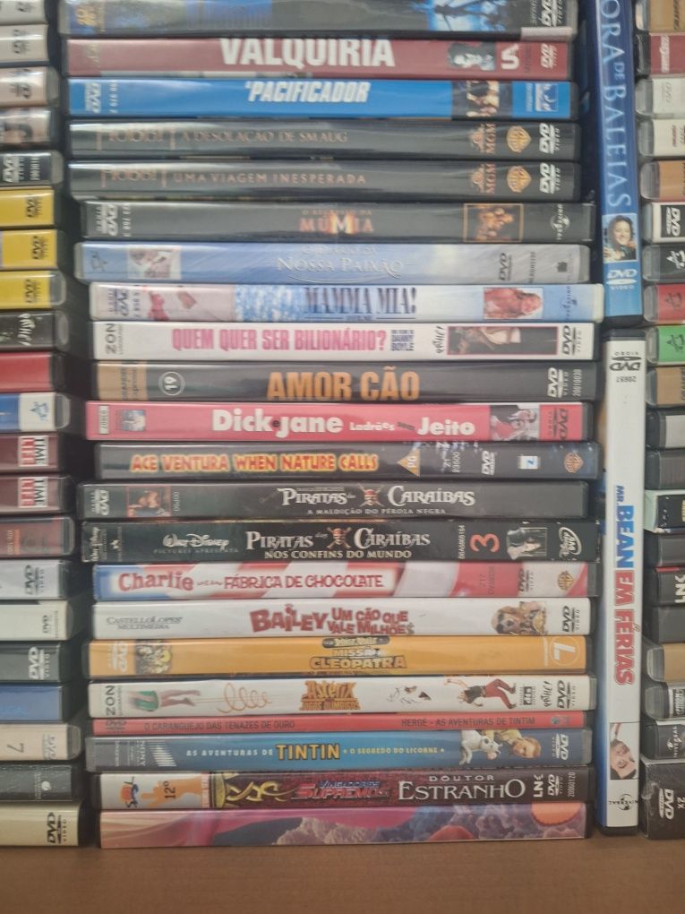 DVD filmes e música