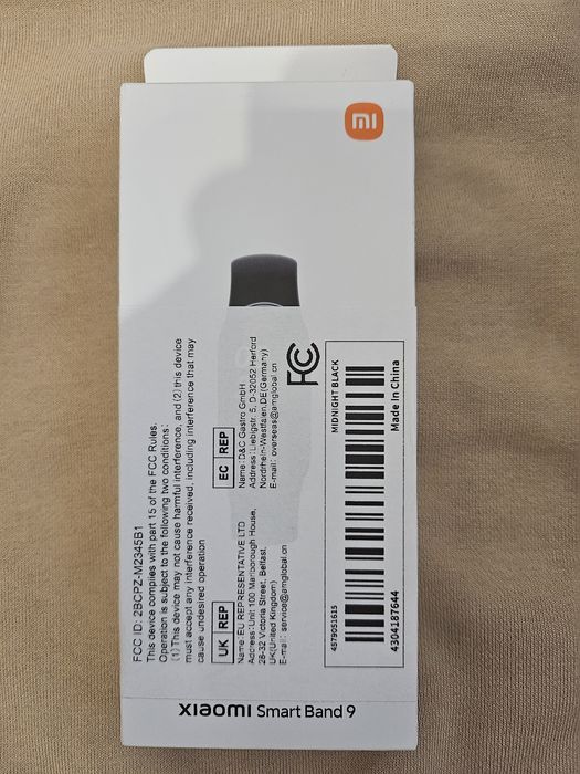 Xiaomi smart band 9 czarny opaska zegarek smartwatch Na Prezent