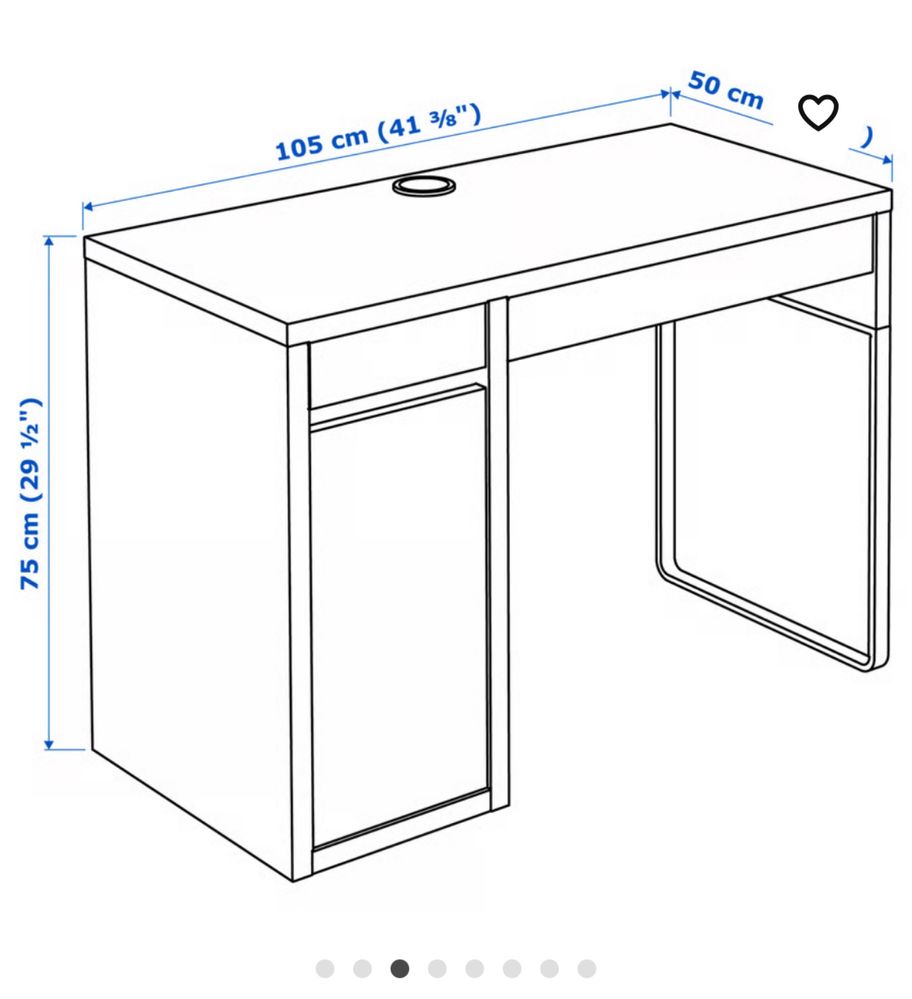 Secretaria IKEA Micke