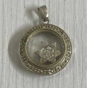 Кулон, підвіс їз зіркою срібло 925, 2,67г
