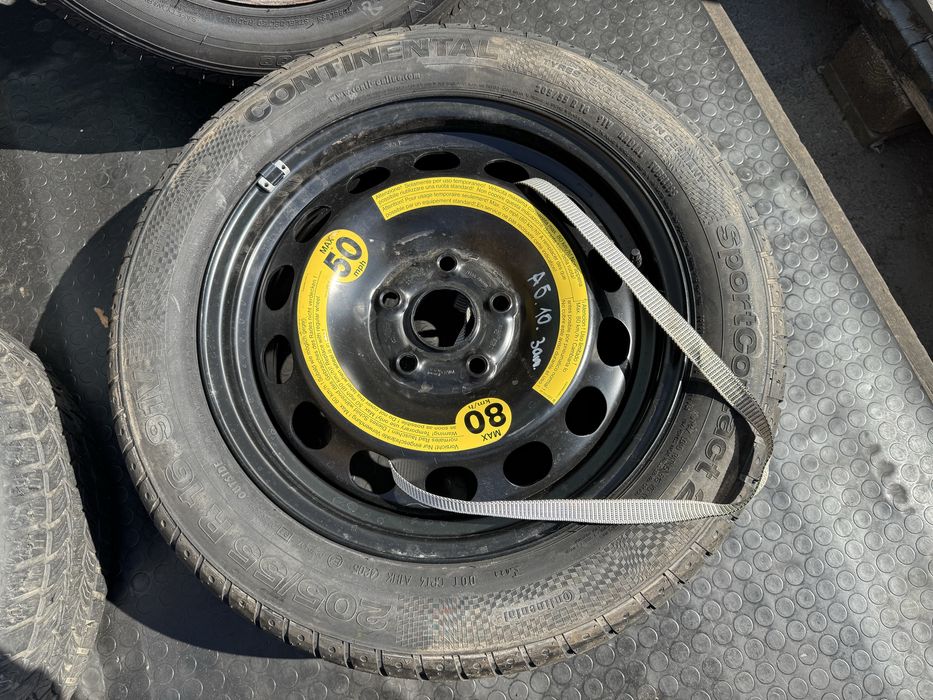 Запаска колесо диск 205/55 R16 фольксваген пассат б6 шкода а5 тоуран