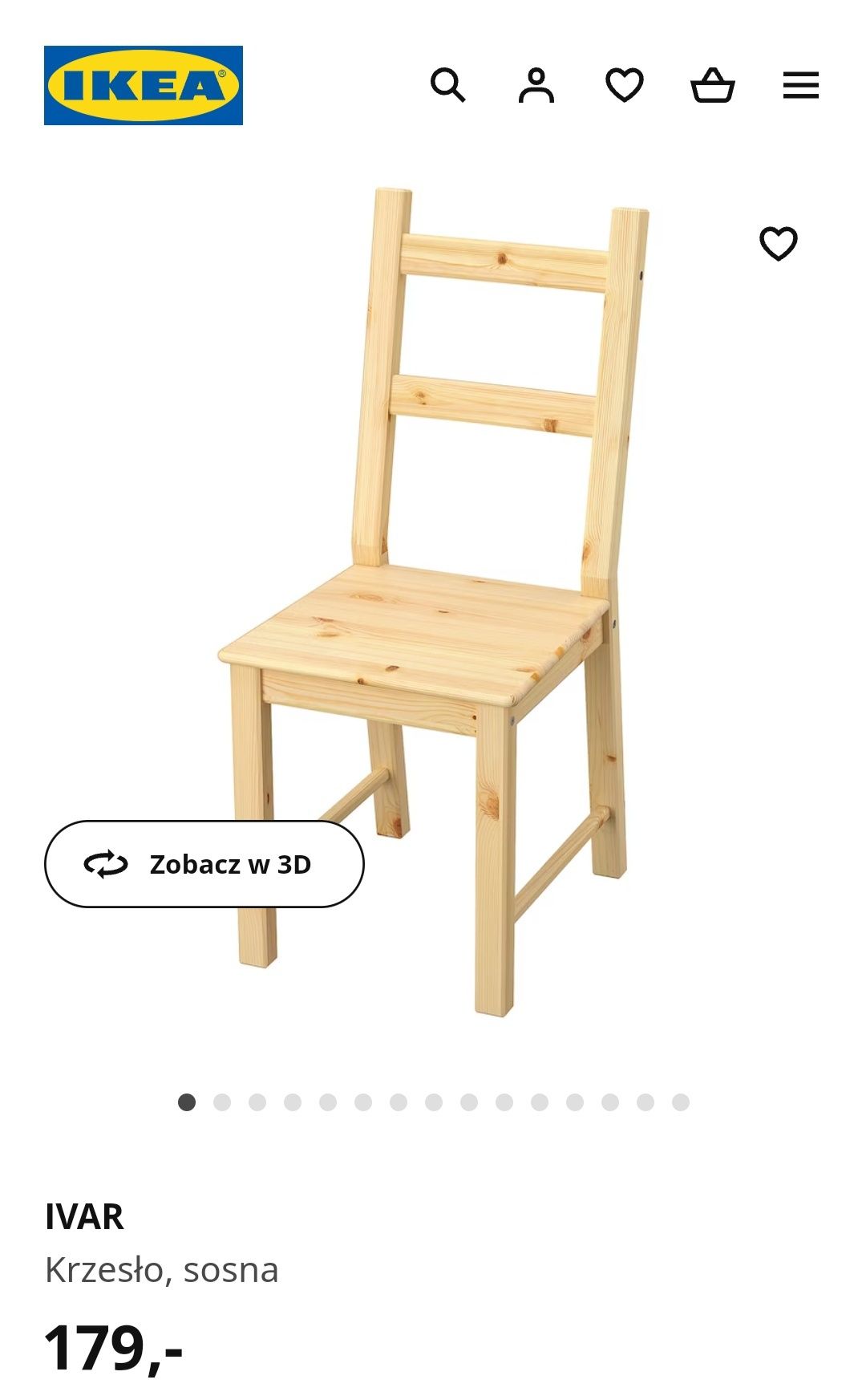 Zestaw sosna stół i dwa krzesła