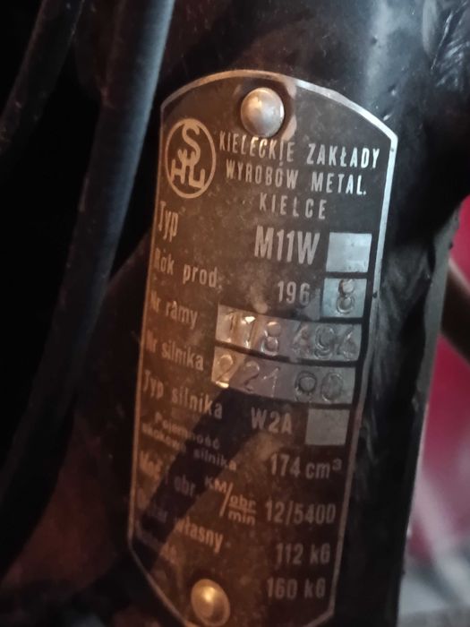 Sprzedam motor zabytkowy