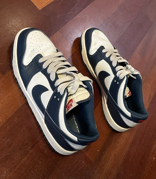 Nike Dunk Low azuis, tamanho 44