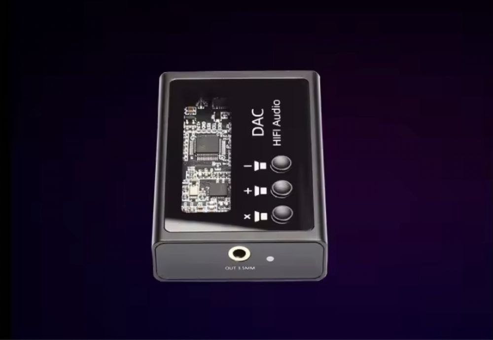 Портативний цап з підсилювачем ES9018K2M