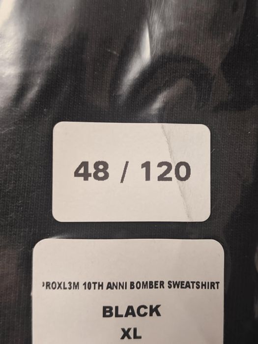 PROXL3M 10TH Anniversary Bomber Sweatshirt