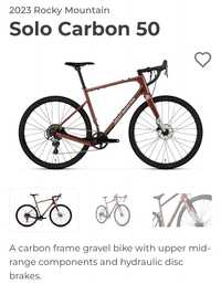 Gravel Rocky Mountain 2023 Solo Carbon 50 Sram Rival
Solo Carbon 50