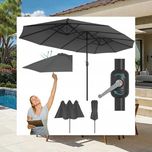 PARASOL ogrodowy tarasowy 460X245cm DUŻY wybór OUTLET