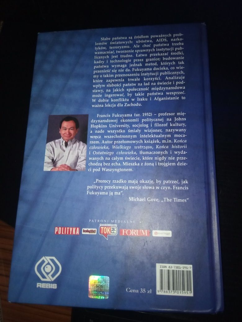Budowanie państwa Francis Fukuyama