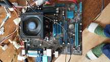 Комплект AMD Asus AM3+Phenom II x4 2.8ghz+4gb ddr3.