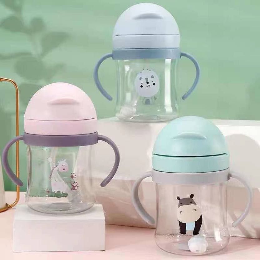 Kubek Bidon z obciążoną słomką 250 ml