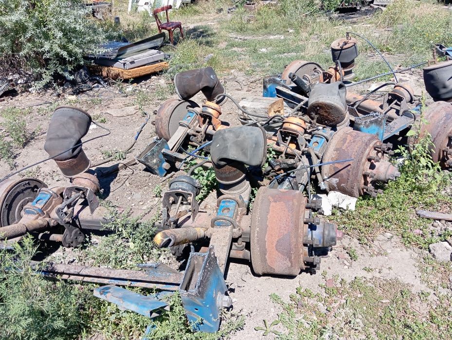 Продам Ось полуприцепа,Рор, БПВ, барабан тормозной,ступицы