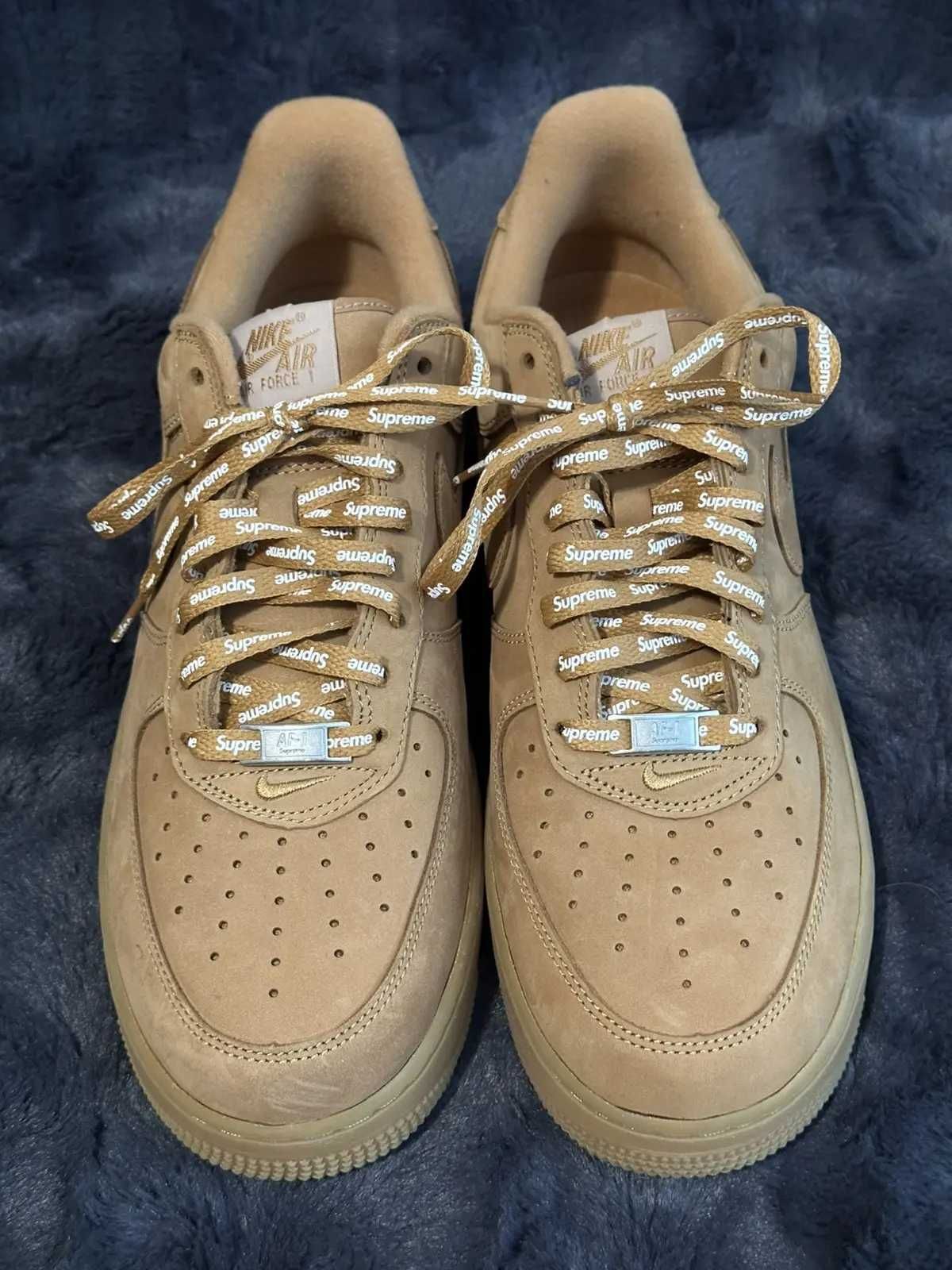 Nowe buty. Nike Air Force 1 Low Supreme Wheat, Rozmiar 44