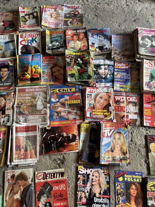 Gazety stare  lata 1970r-2025r