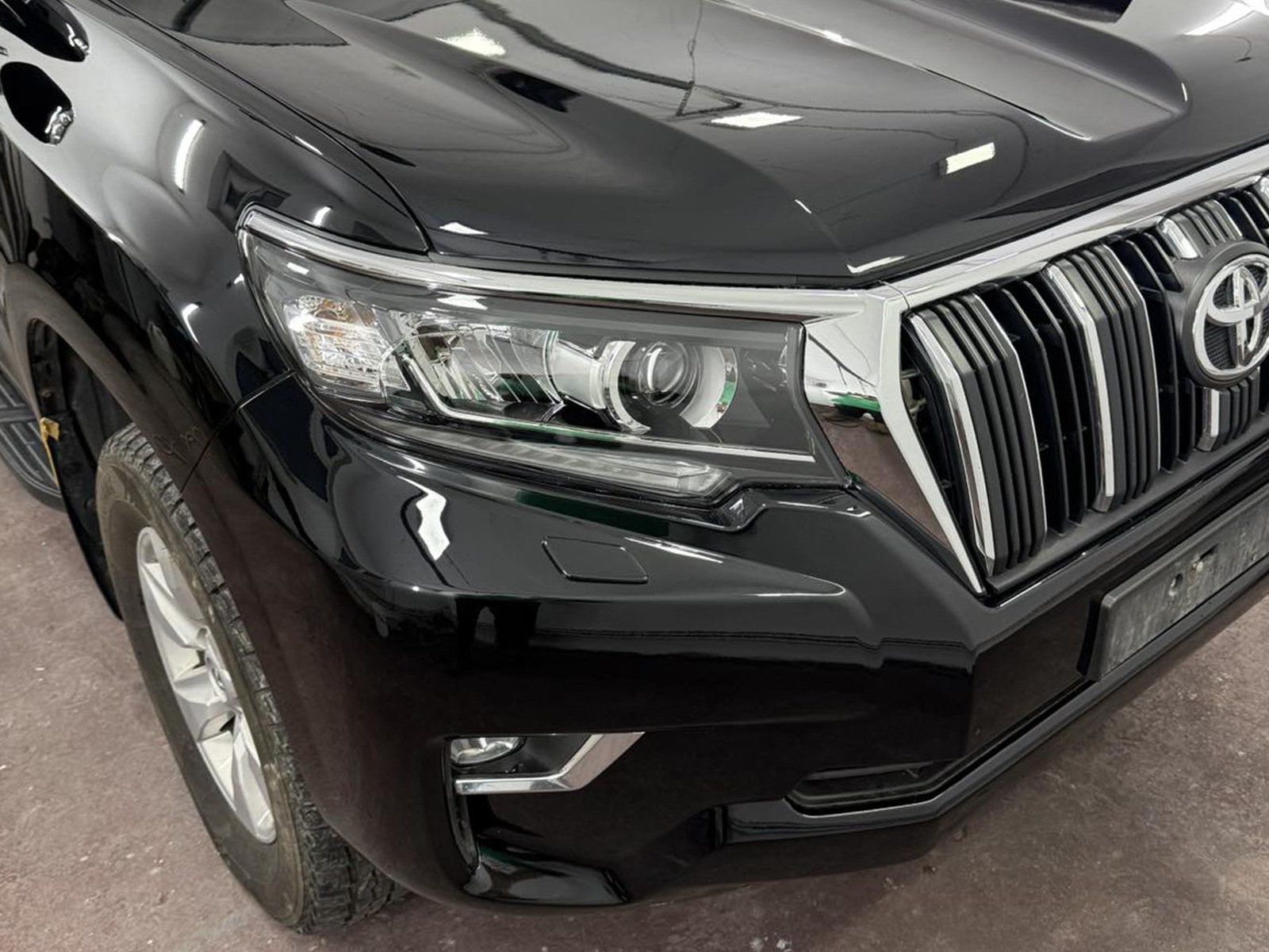 Передняя оптика LED для Toyota Land Cruiser Prado 150 1234 Upgrade 2шт
