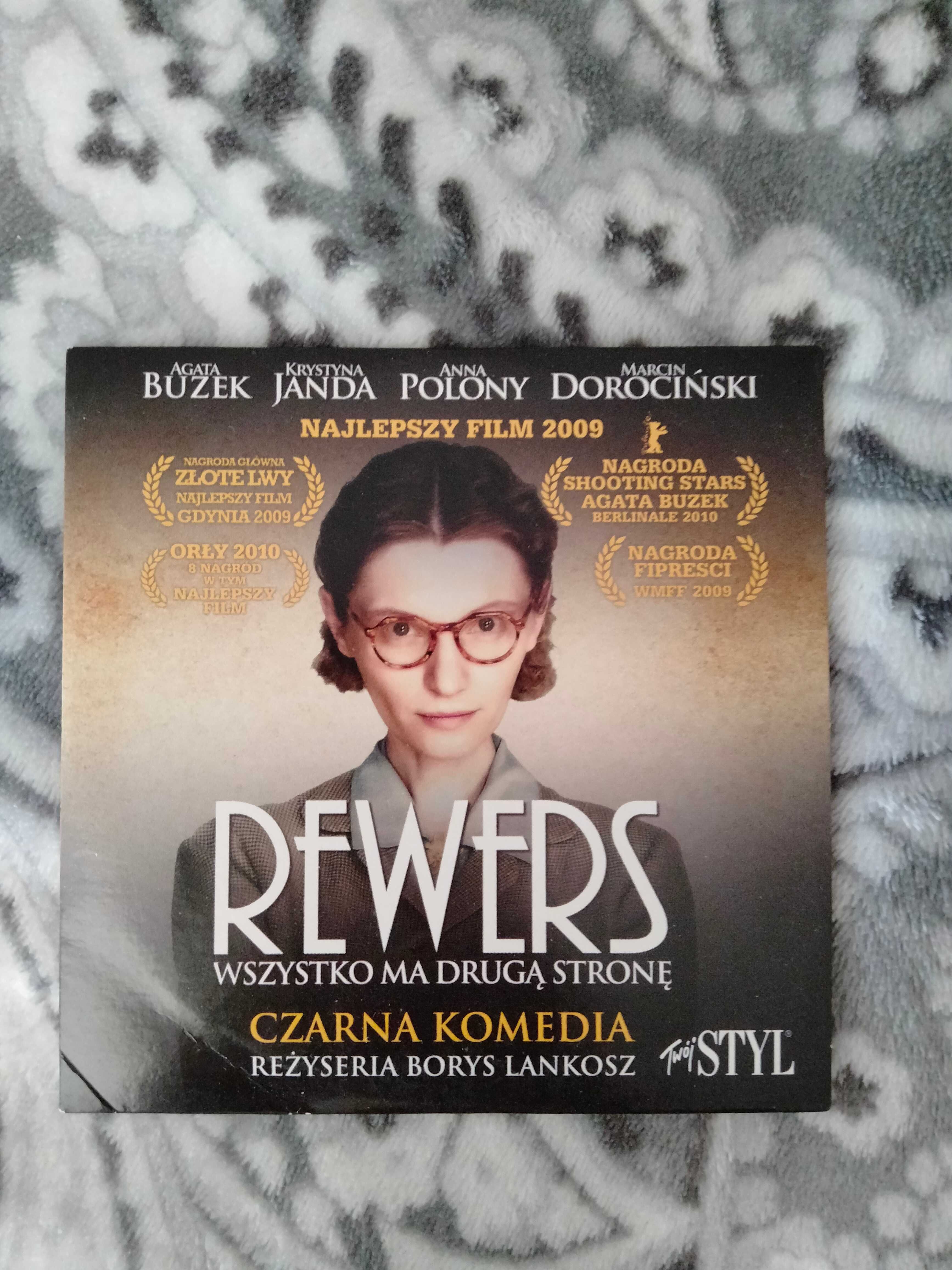 DVD z filmem "Rewers"