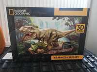 Puzzle 3d tyranozaur rex