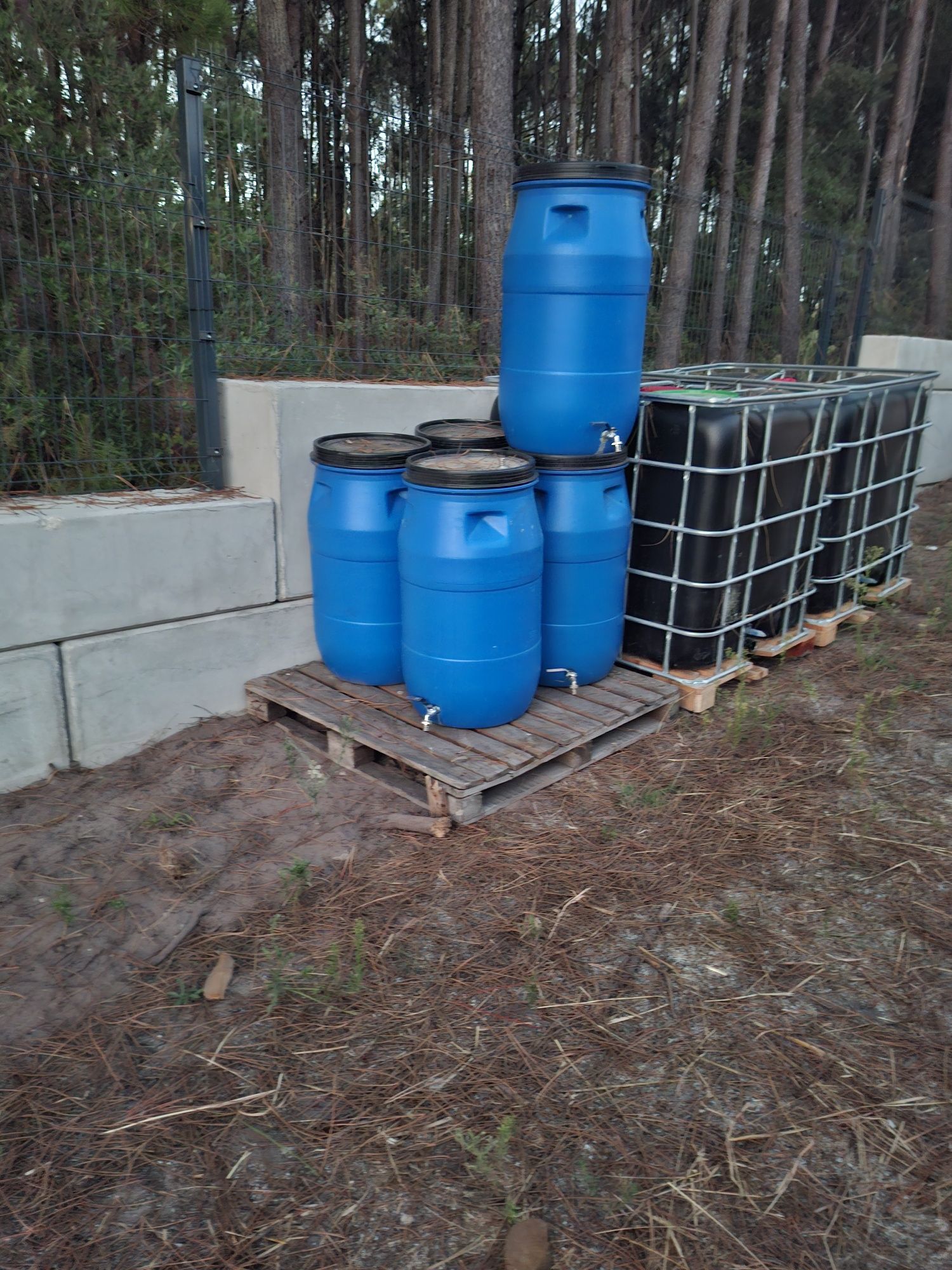 Barricas de água 125L