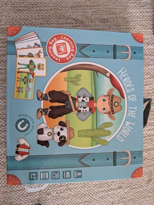 jogo magnético "Heroes of the World"