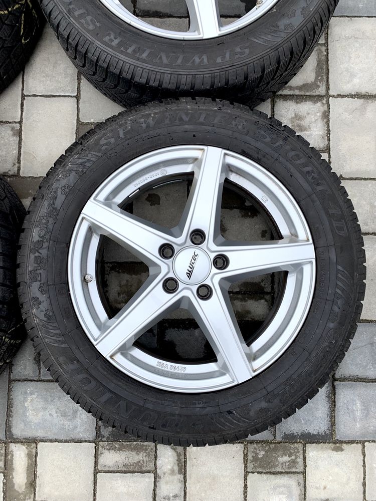 Диски 5x112 r17 з новою резиною 215/60r17, колеса в зборі