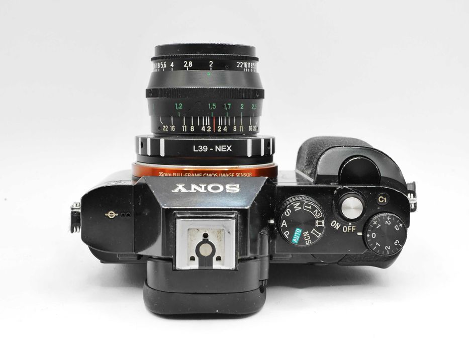 Najtańsza pełna klatka Sony A7 Jupiter 8 f2 50 mm