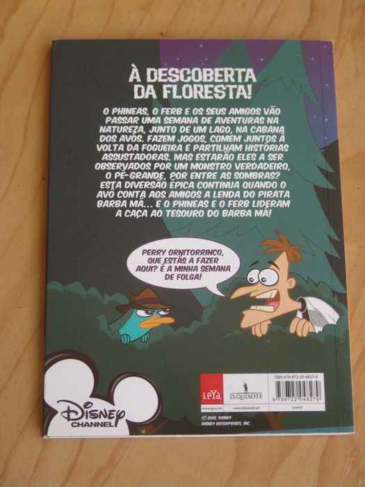 Livro 4 - Phineas e Ferb Assustar é o melhor remédio