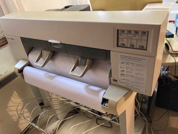 Plotter HP DesignJet 450C Large-Format Printer para peças