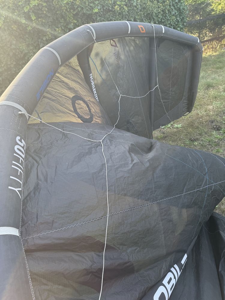 Latawce kite Nobile 50fifty zestaw 9 m i 12 m Kitesurfing sprzęt