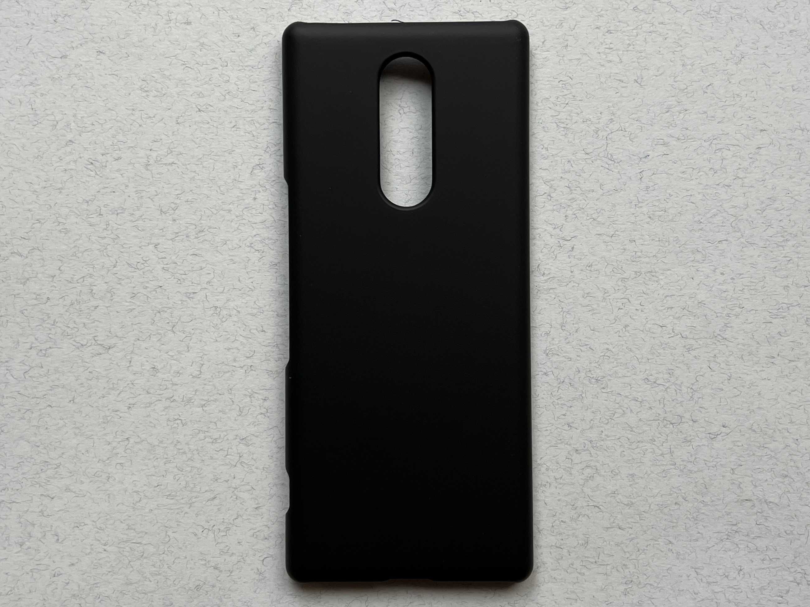 Sony Xperia 1 чохол чорний матовий пластик чехол панель кейс 5 mark