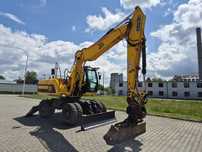 JCB JS175 W / 1 WŁ / W PEŁNI SPRAWNA / KABINA / ODNOWIONA / SERWISOWANA / 4X4 / SILNIK ISUZU / 2 ŁYZKI W ZESTAWIE!  Najtańsza w PL! NOWE OPONY 8sztuk! Serwisowana, Odnowiona!