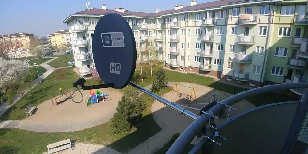 Montaż naprawa, serwis anten ustawienie sygnału anteny Sat2 DVB-T2