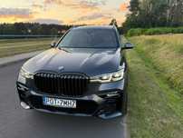 BMW X7 xDrive40d, 7-osobowy, pełna opcja, ASO, 88 700 km