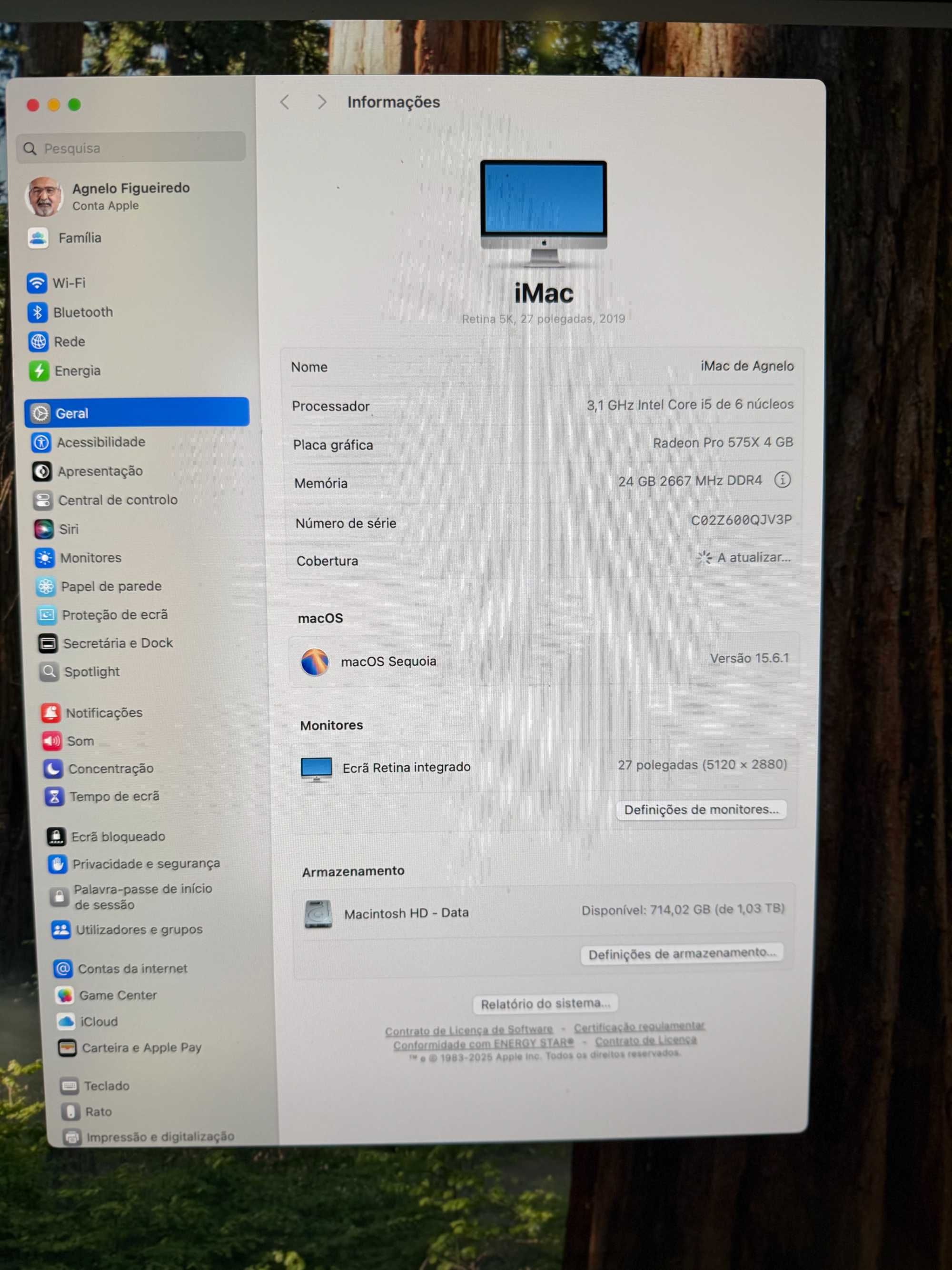 iMAC 27 5K 24 GB 1 TB