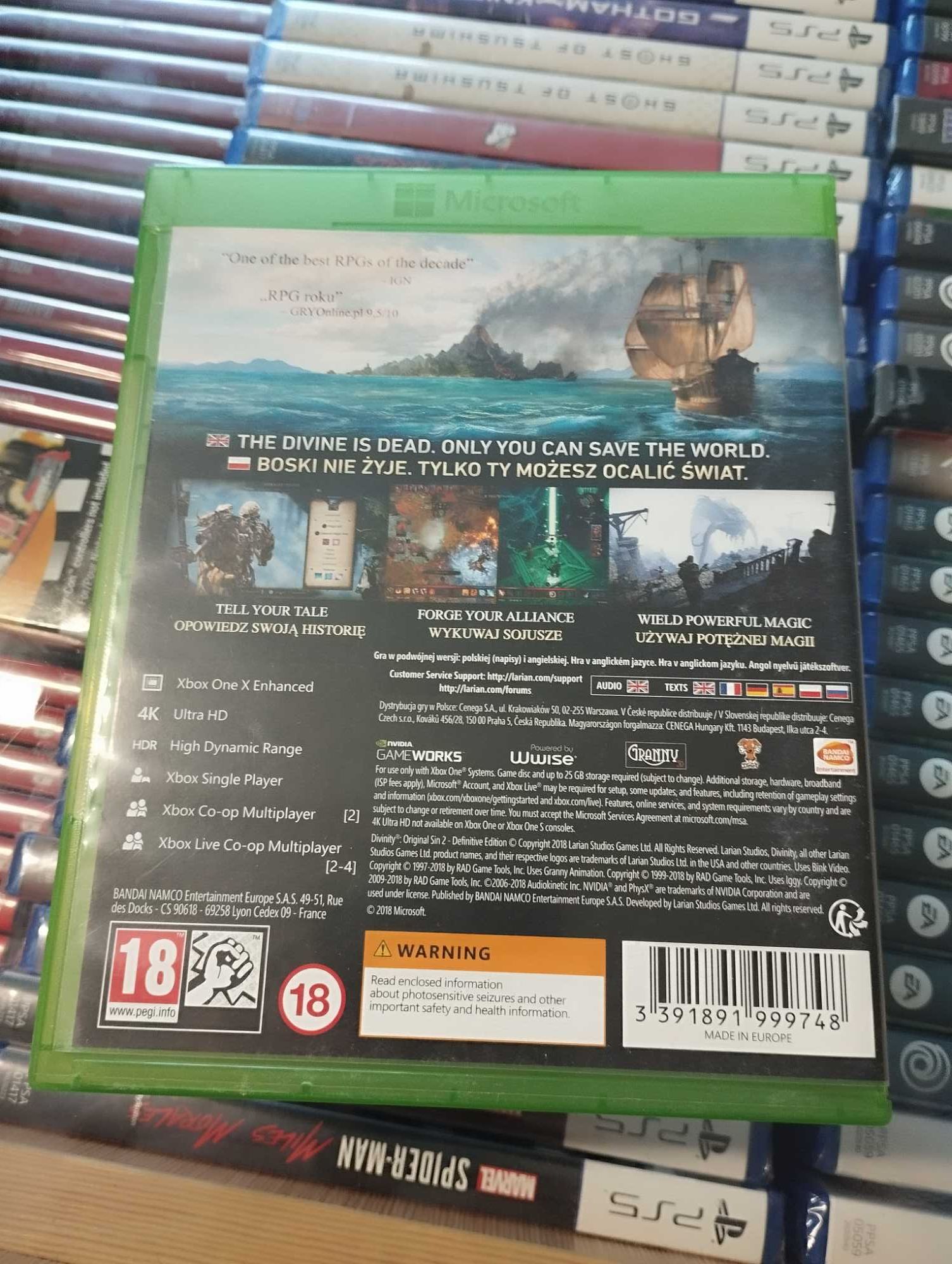 Divinity: Original Sin II - Definitive Edition [XBOX ONE] PL