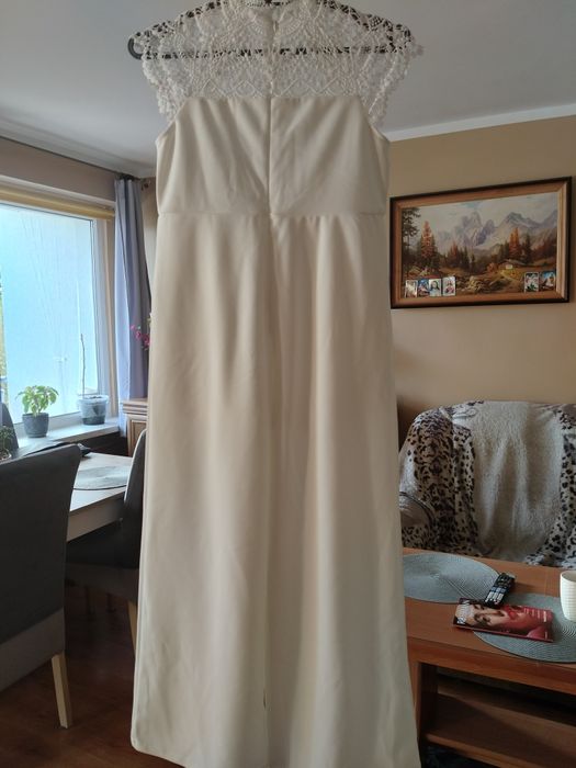 Kombinezon biały 140-146