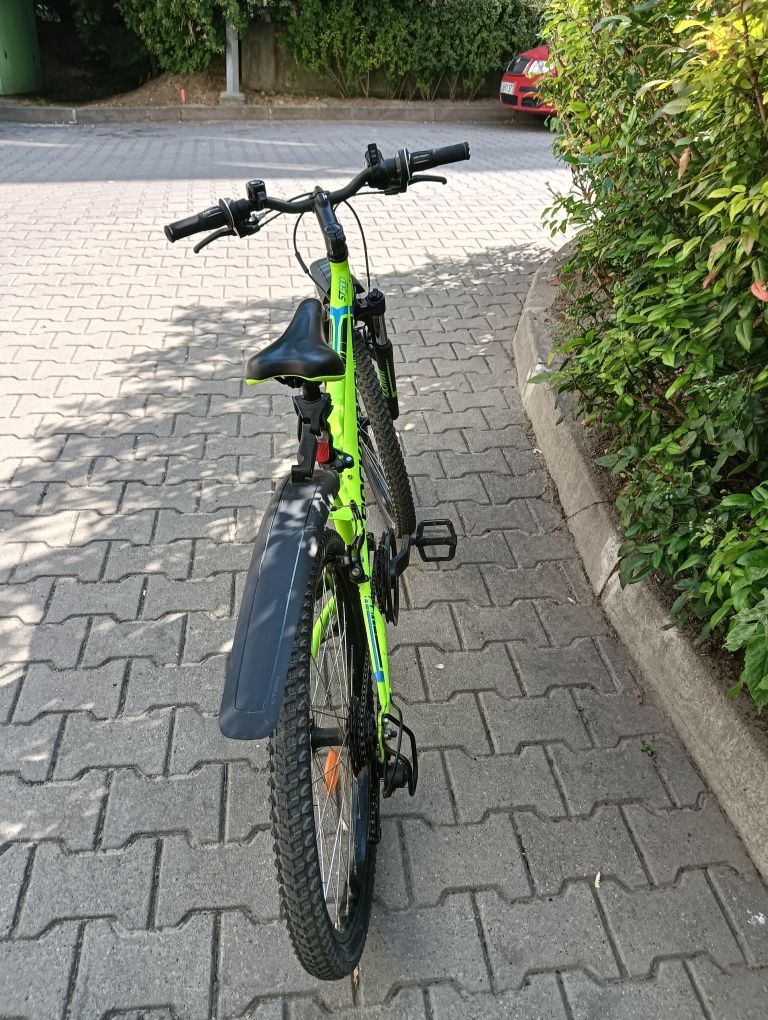 Rower rockrider jasnozielony t500