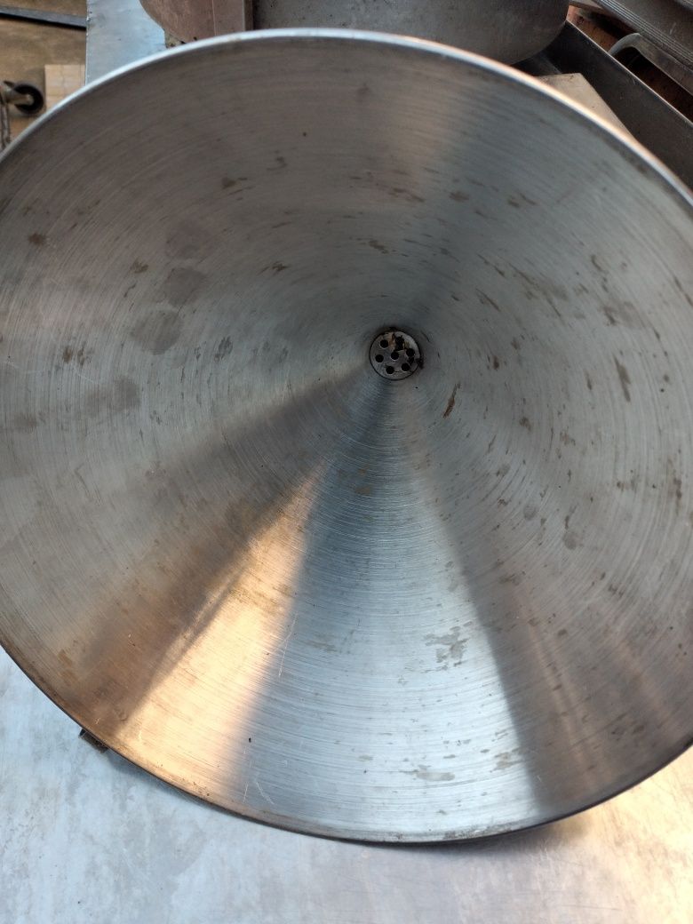 Funil em inox industrial
