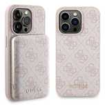 Zestaw etui Guess 4G Metal Logo na iPhone 15 Pro + powerbank 5000mAh