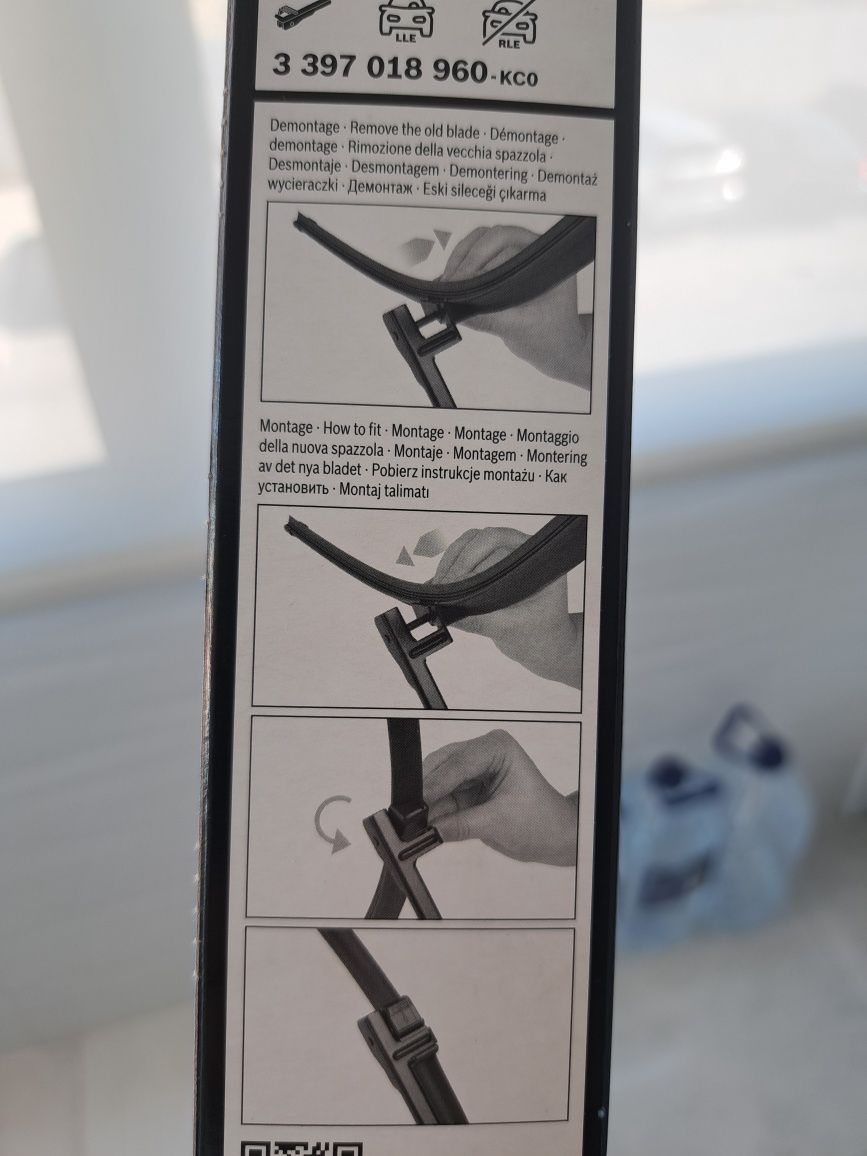 Escova para brisas boch
