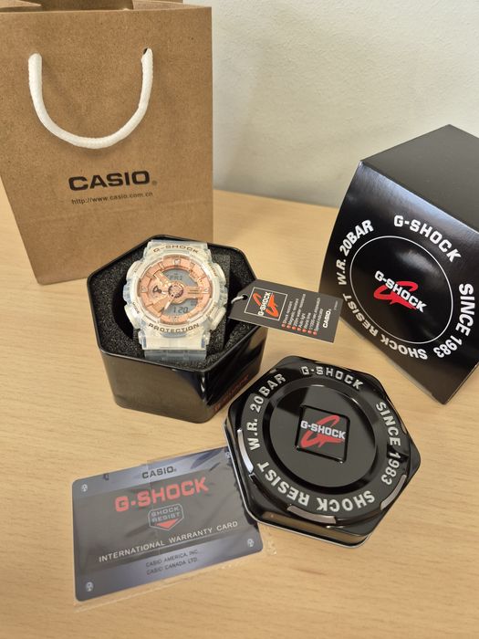 Zegarek Casio  Gshock S110SR z zestawem pudełek