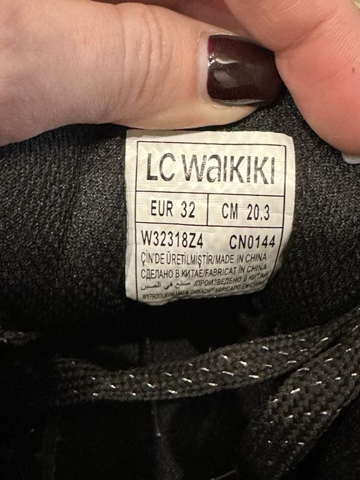 Детские ботинки lc waikiki 32 р
